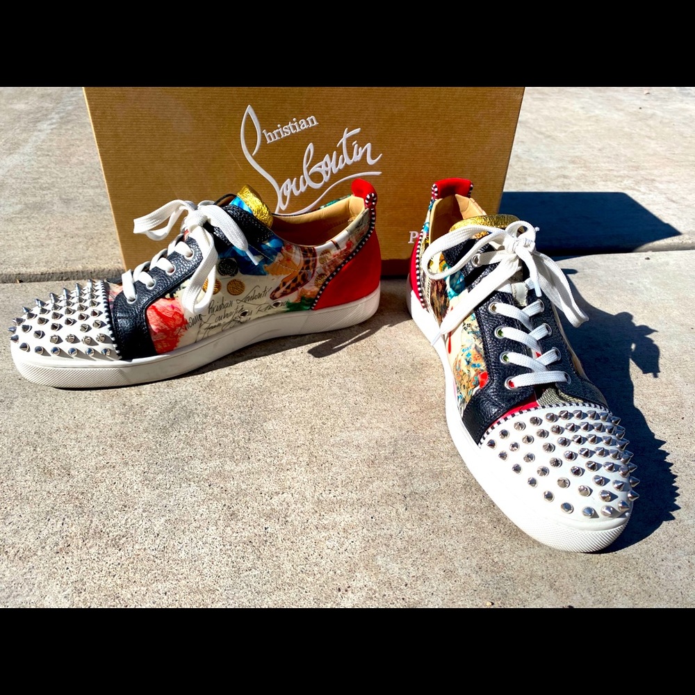 Christian Louboutin spike sneaker